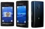 Смартфон Sony Ericsson Xperia X8 E15i BlueCovBlack (чорний з синім)